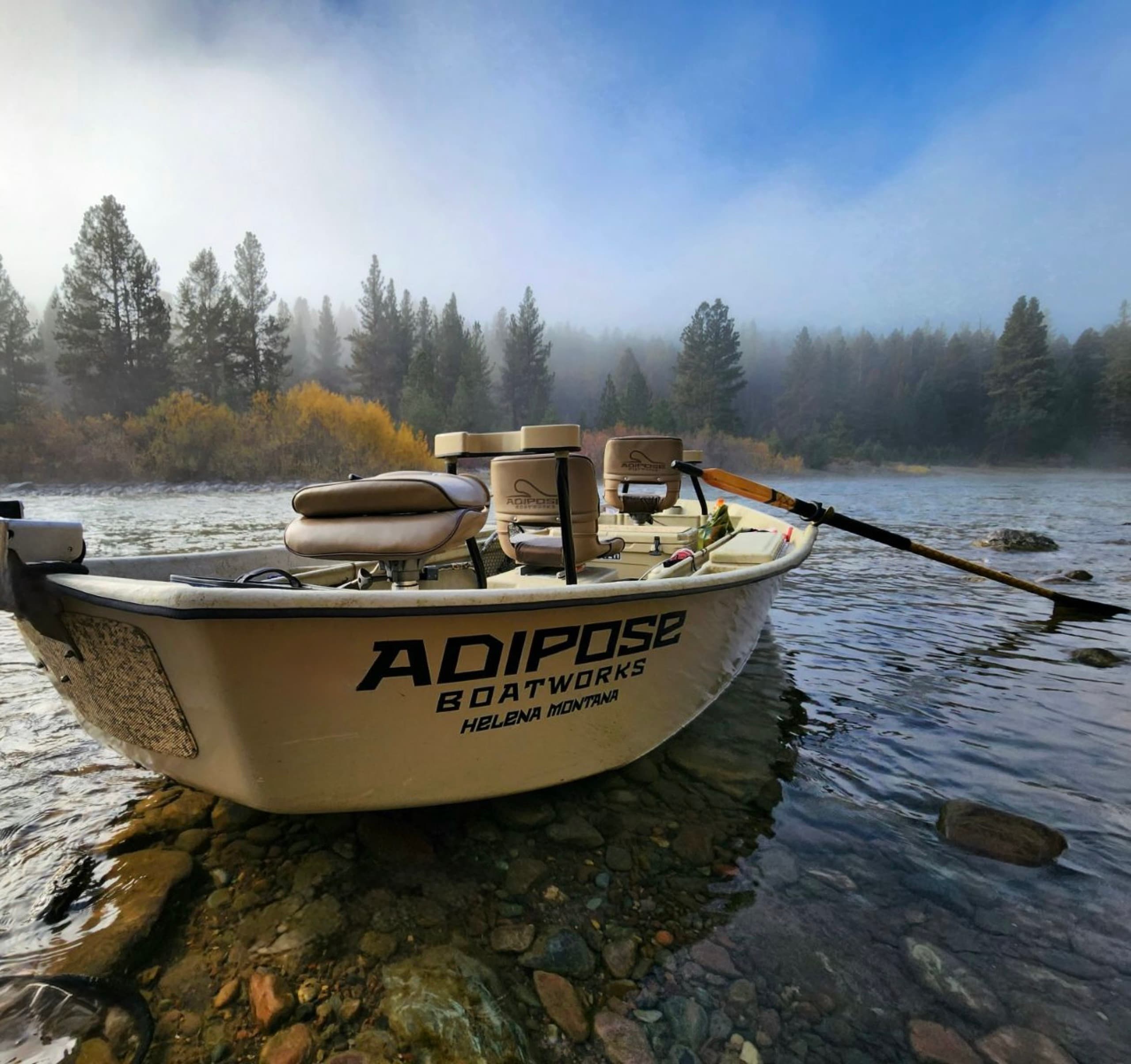 Never Enough Outfitters guides on the river — Missoula, MT
